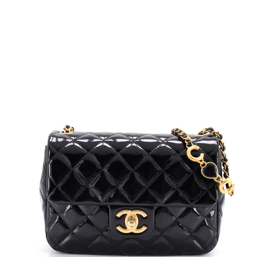 Chanel Small Coco de Toi Heart Chain Square Flap Bag